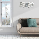 Relógio de mesa digital decorativo para quarto